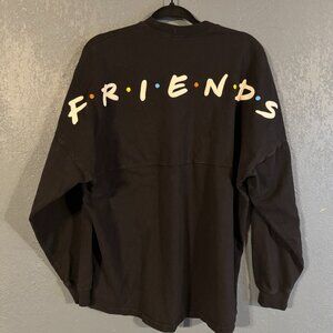 Spirit Jersey "Friends" Black long sleeve size Medium